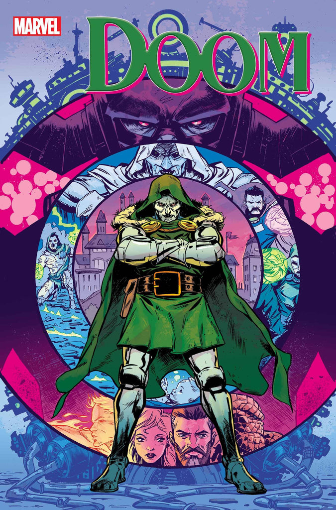 IN THE NEAR FUTURE...DOOM ALONE MUST SAVE THE MARVEL UNIVERSE! in DOOM #1 May 15 at COMIC FEVER!!
