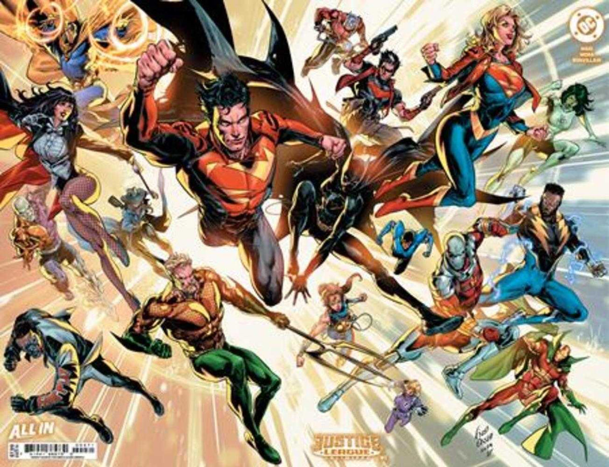 Justice League Unlimited #2 Cover F Ossio Wraparound Uv Foil