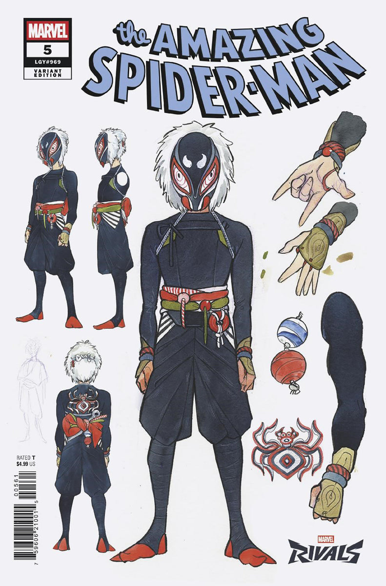 Amazing Spider-Man #5 Peach Momoko Marvel Rivals Variant Vol