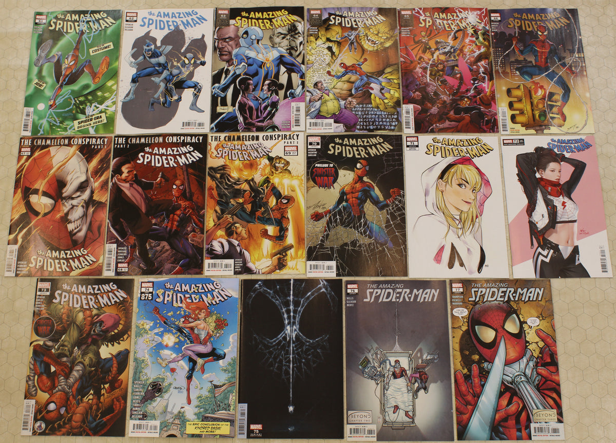 AMAZING SPIDER-MAN #61 - 77 (2021) vol.5 Set NM (Marvel Comics lot