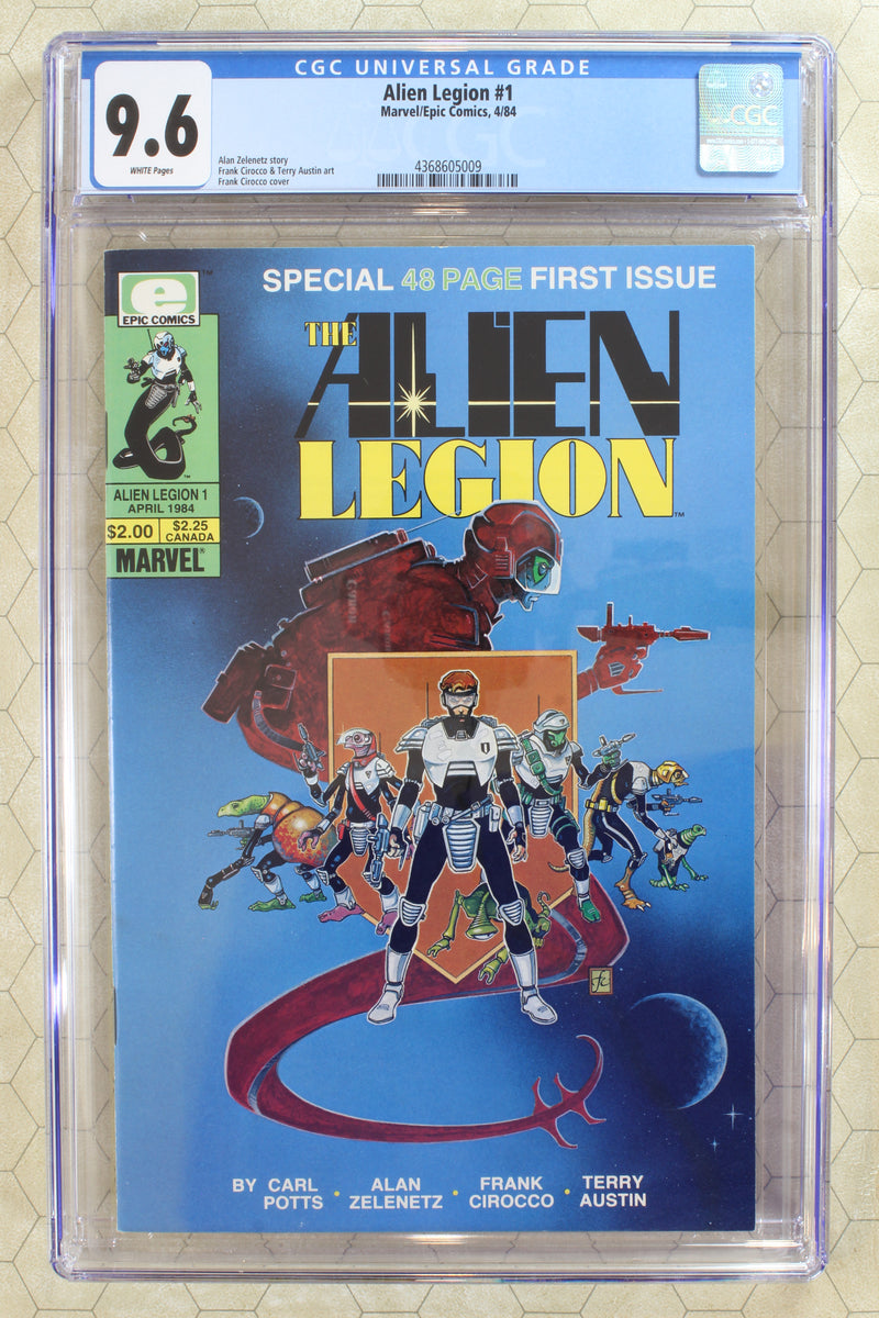 ALIEN LEGION #1 CGC 9.6 (1984) (Marvel EPIC Comics) – Comic Fever