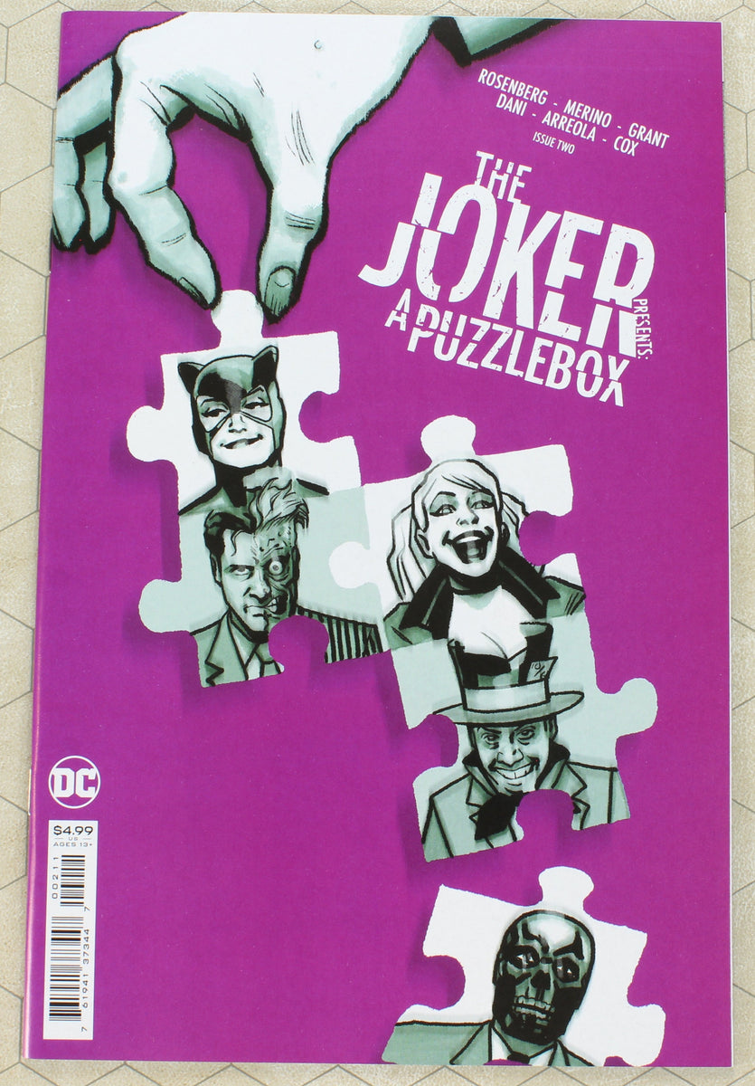 THE JOKER PRESENTS A PUZZLEBOX #1 - 4 (2021) Regular cover set (DC