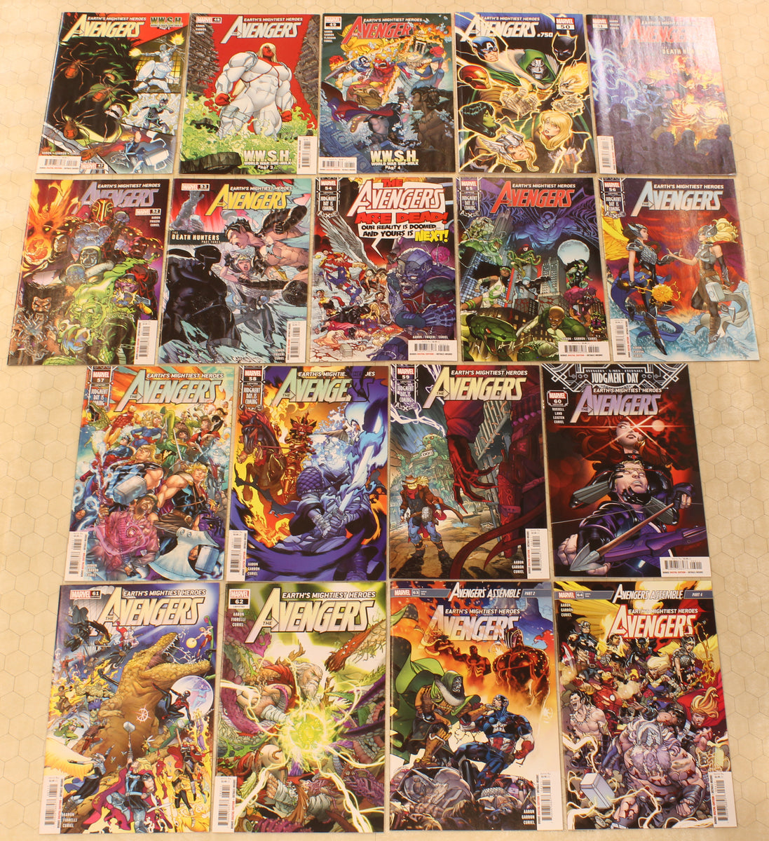 AVENGERS #47 - 64 (2021) vol.8 set (Marvel Comics lot) – Comic Fever