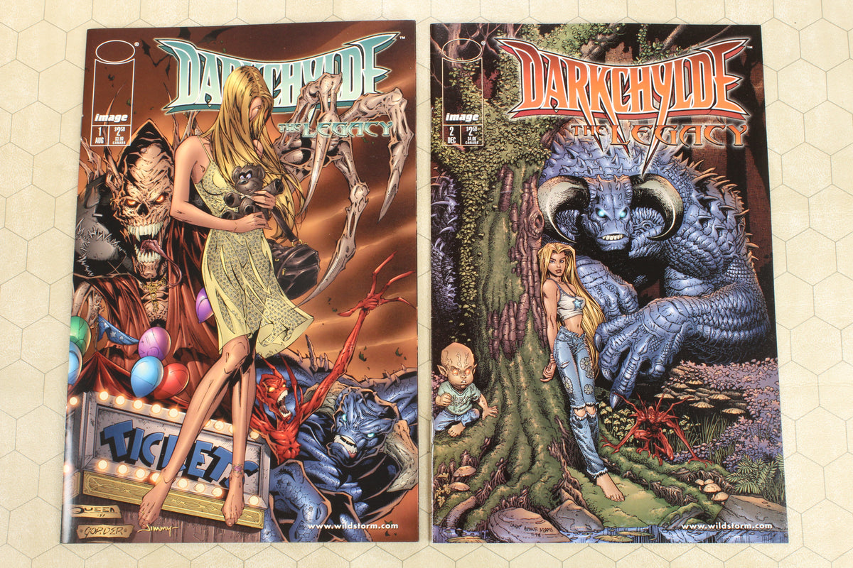 DARKCHYLDE THE LEGACY #1 - 2 (1998) #1B, 2B variant Set (Image
