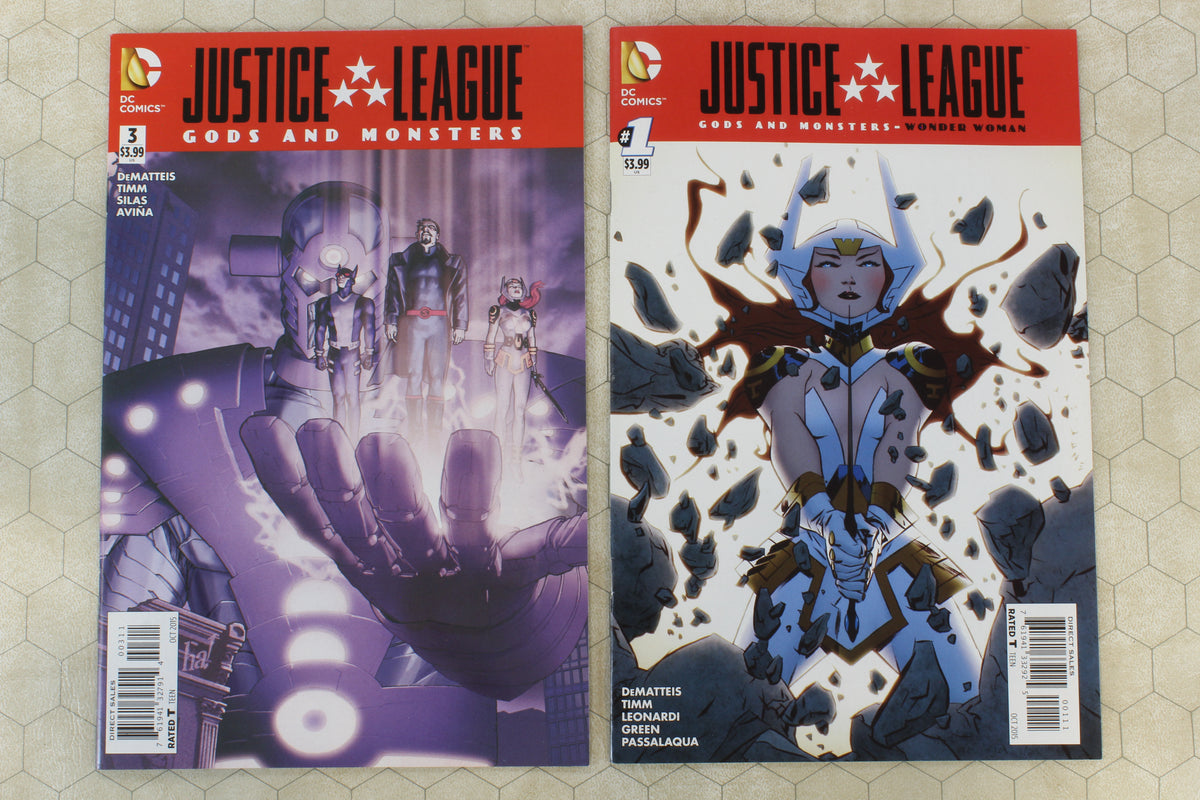 wonder woman justice league gods and monsters JUSTICE LEAGUE Gods and Monsters #1-3, Batman, Superman, Wonder Woman – Comic Fever