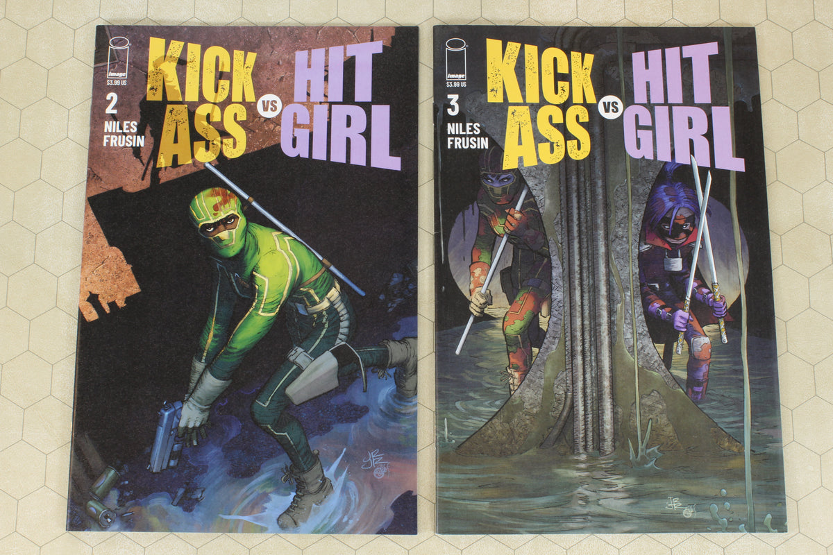 KICK-ASS VS HIT-GIRL #1 - 5 (2020) Set VF/NM (IMAGE Comics lot