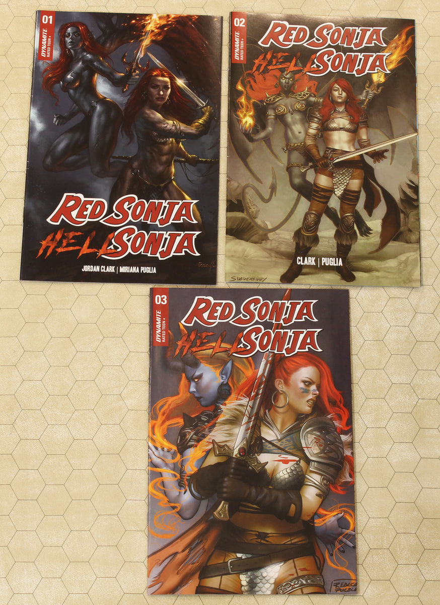 Dynamite factory Comics Hell Sonja 1:15 retailer incentive