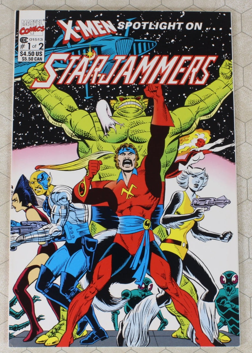 X-MEN SPOTLIGHT ON THE STARJAMMERS #1 - 2 (1990) SET (Marvel
