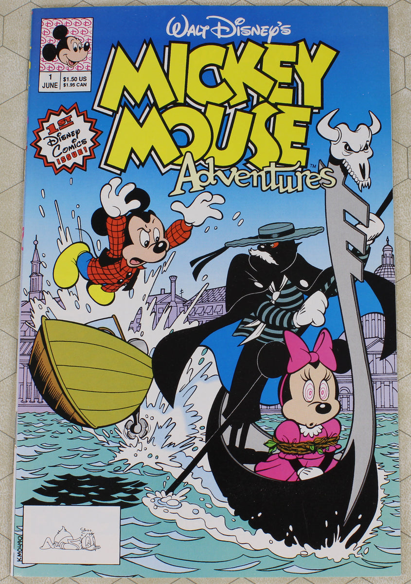 少年漫画 Mickey MICKEY MOUSE ADVENTURES Vol.1 set #1 - 13 (1990) NM (Disney Comics