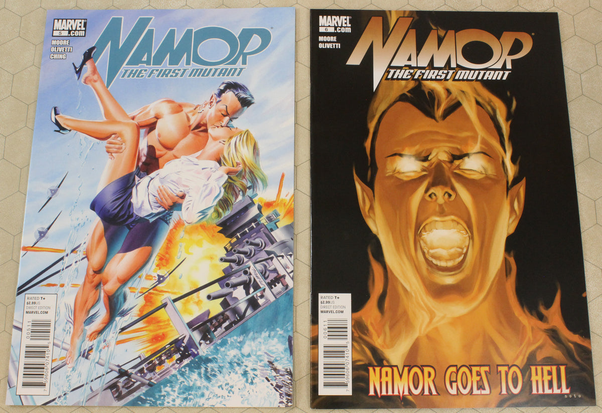 アメコミ・英語　①.②巻セット　NAMOR: THE FIRST MUTANT Namor: The First Mutant, Vol. 2: Namor Goes to Hell by