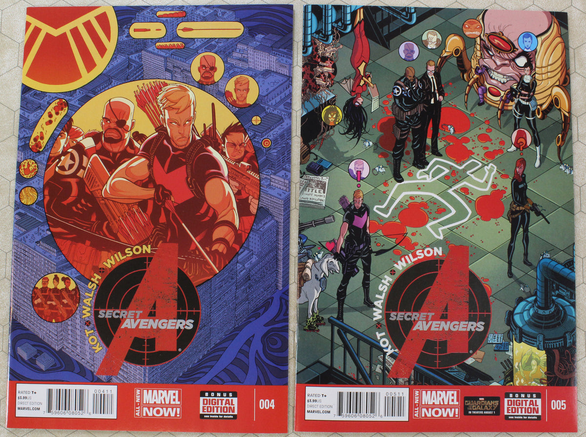 SECRET AVENGERS Set #1 - 5 vol 3 (2014) NM (Marvel Comics lot