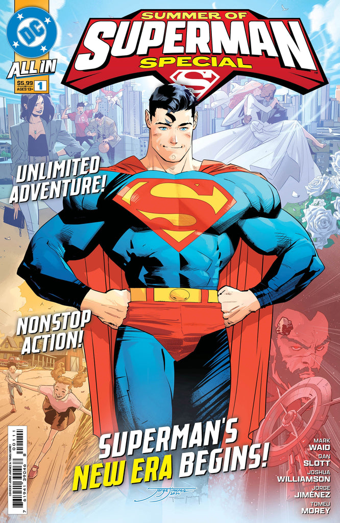 SUMMER OF SUPERMAN SPECIAL #1! Available April 16 at COMIC FEVER!