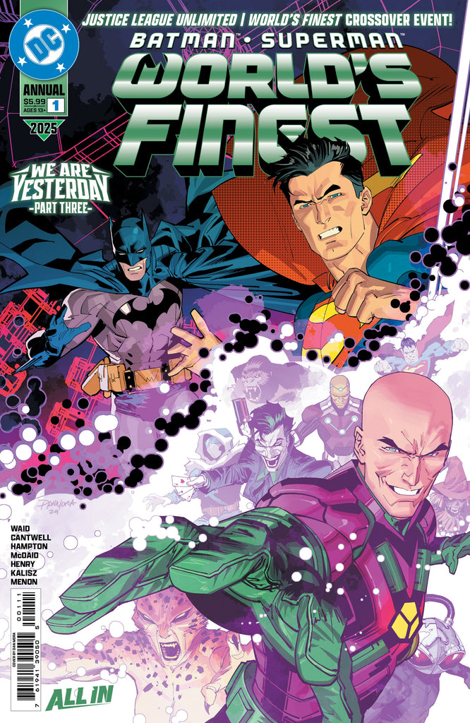 The secret origin of the single most unholy union in DCU history is at last revealed in BATMAN SUPERMAN WORLDS FINEST 2025 ANNUAL #1! Available April 30 at COMIC FEVER!