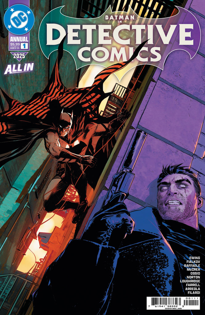 A MYSTERY EVEN BATMAN CAN'T SOLVE in DETECTIVE COMICS 2025 ANNUAL #1. Available April 30 at COMIC FEVER!