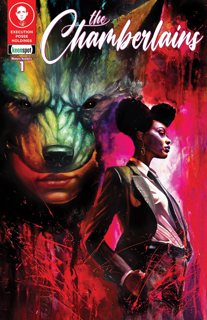 In development with Sony Entertainment, presenting CHAMBERLAINS #1! Available May 7 at COMIC FEVER!