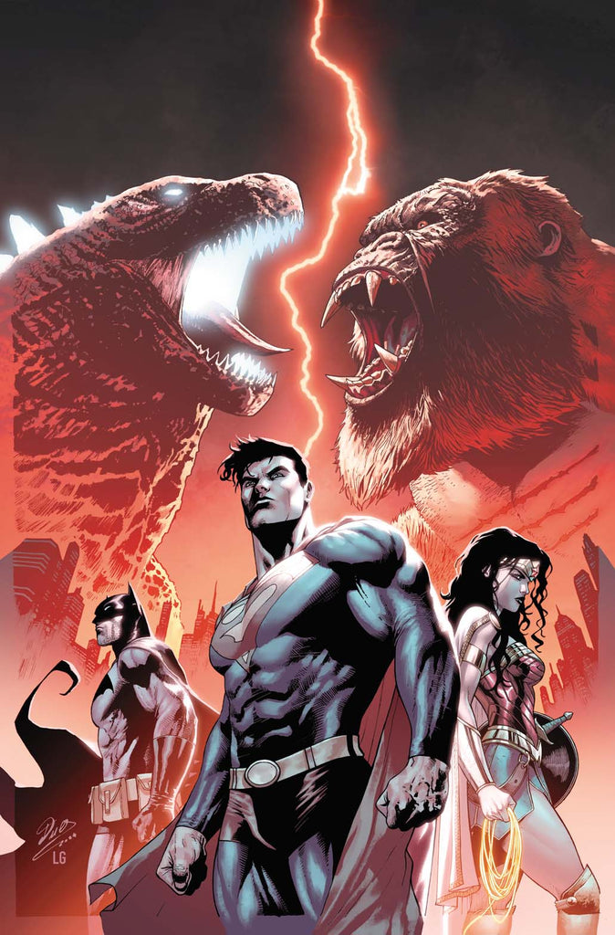 The monsters are at it again in JUSTICE LEAGUE VS GODZILLA VS KONG 2 #1! Available June 4 at COMIC FEVER!