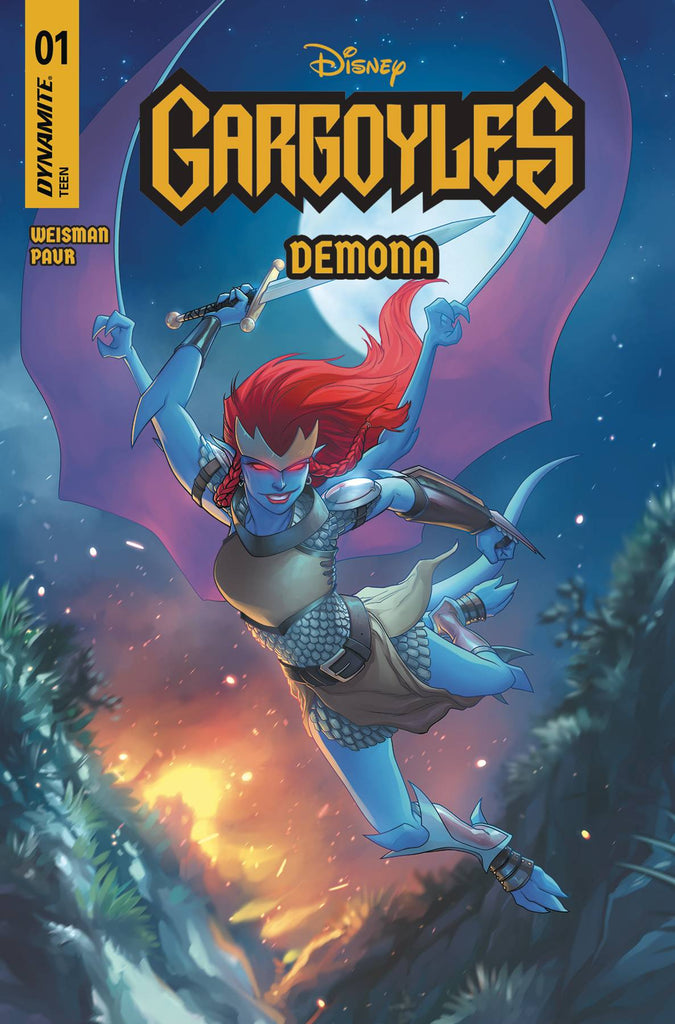 It's here! The long-awaited tale of Goliath's former love in GARGOYLES DEMONA #1! Available July 16 at COMIC FEVER!