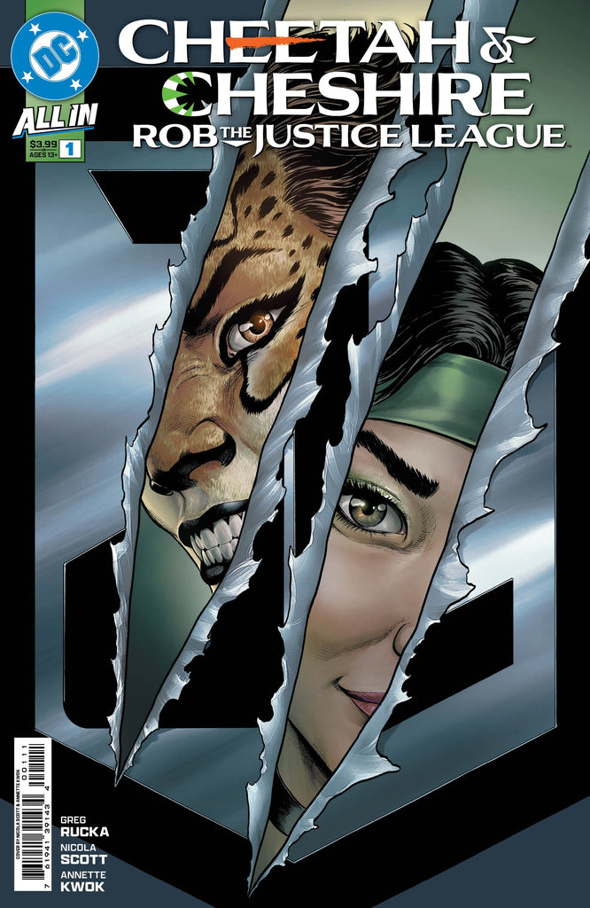 It's the heist of a lifetime in CHEETAH AND CHESHIRE ROB THE JUSTICE LEAGUE #1! Available August 6 at COMIC FEVER!