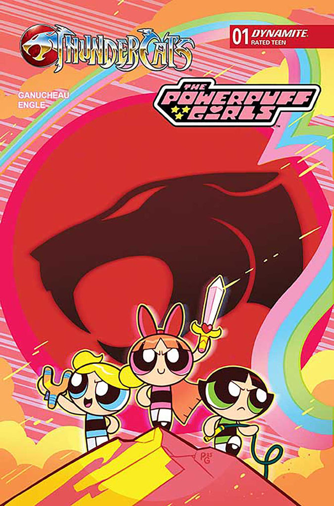 Its the greatest crossover since peanut butter met jelly in THUNDERCATS POWERPUFF GIRLS #1! Available July 23 at COMIC FEVER!