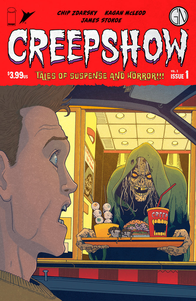 The Eisner Award-nominated horror anthology is back and CREEPIER than ever in CREEPSHOW VOL 3 #1. Available September 25 at COMIC FEVER