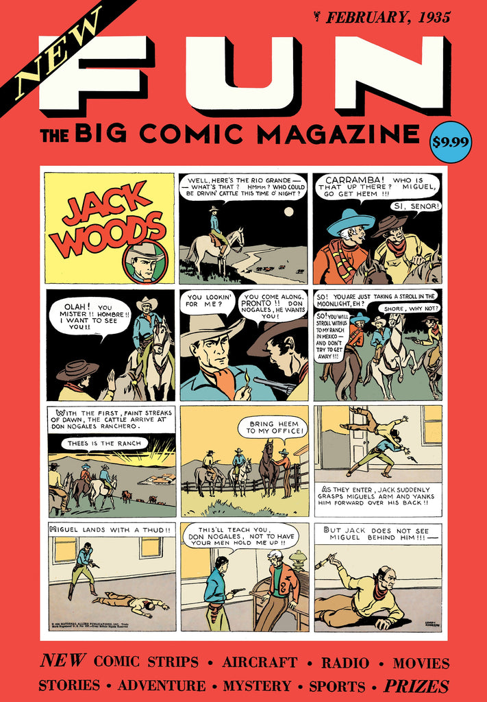 FOR THE 90TH ANNIVERSARY, CELEBRATE DC'S VERY FIRST COMIC EVER PUBLISHED in NEW FUN COMICS #1 FACSIMILE EDITION (2025)!Available September 24 at COMIC FEVER!