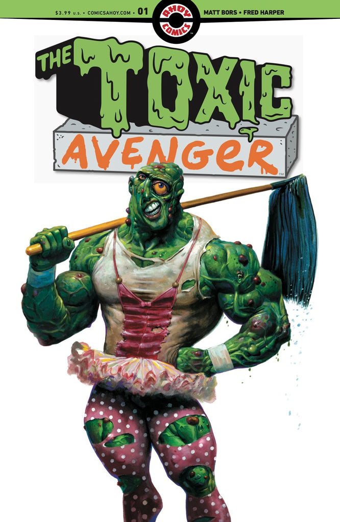 America’s grossest icon returns to comics in TOXIC AVENGER #1. Available October 9 at COMIC FEVER!