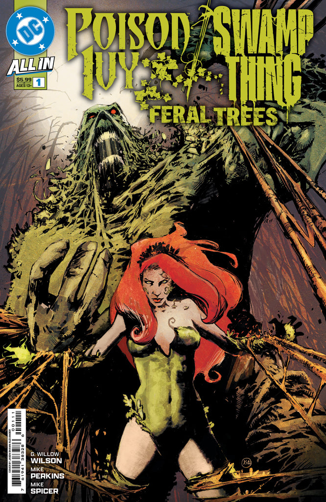 A terrifying tale is not for the weak of heart POISON IVY SWAMP THING FERAL TREES #1! Available October 30 at COMIC FEVER!