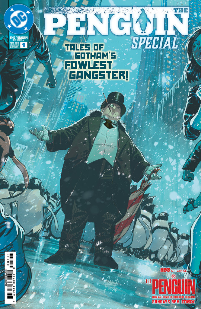 Discover the man behind the new Max streaming series in PENGUIN SPECIAL #1. Available October 30 at COMIC FEVER!