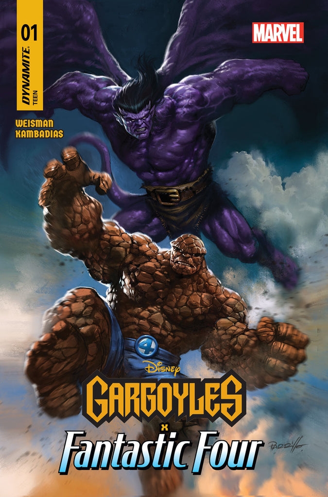 It could get a little rocky when the STONE GUARDIANS MEET MARVEL’S FIRST FAMILY in GARGOYLES X FANTASTIC FOUR #1! Available November 12 at COMIC FEVER!