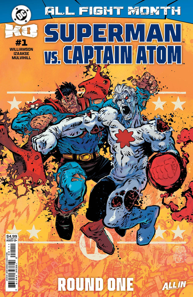 Find out who gets the first punch in, in DC K.O. SUPERMAN VS CAPTAIN ATOM #1! Available December 3 at COMIC FEVER!