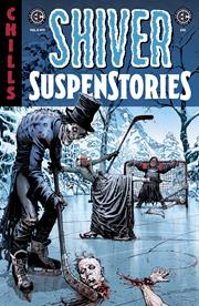 Stuff as many bodies as you can into your stocking with EC SHIVER SUSPENSTORIES 2 #1!  Available December 10 at COMIC FEVER!