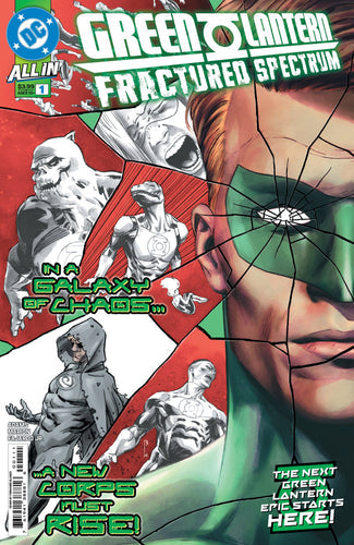 WITNESS THE FRACTAL LANTERNS in GREEN LANTERN FRACTURED SPECTRUM #1!  Available January 15 at COMIC FEVER