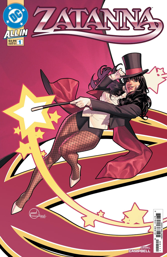 Experience the ultimate performance in ZATANNA #1. Available February 19 at COMIC FEVER!