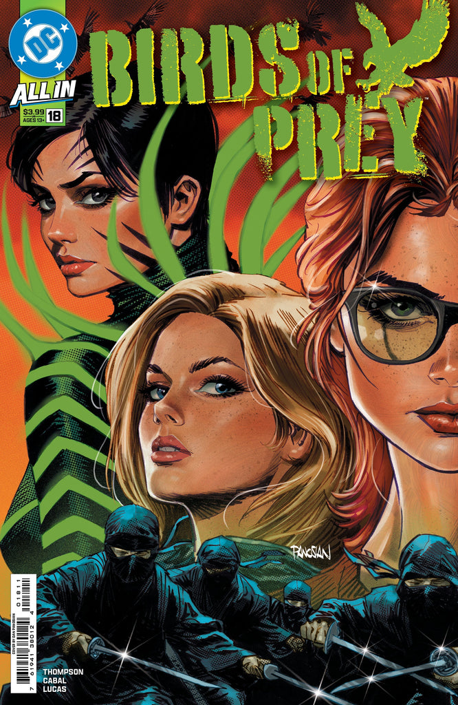 A TRAP IS SET in BIRDS OF PREY #18! Available February 5 at COMIC FEVER!