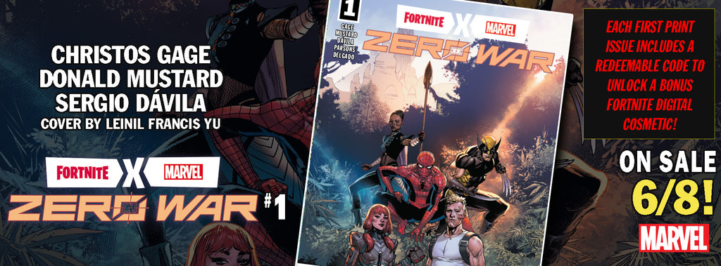Marvel Fortnite Zero War #1 More online copies Available!