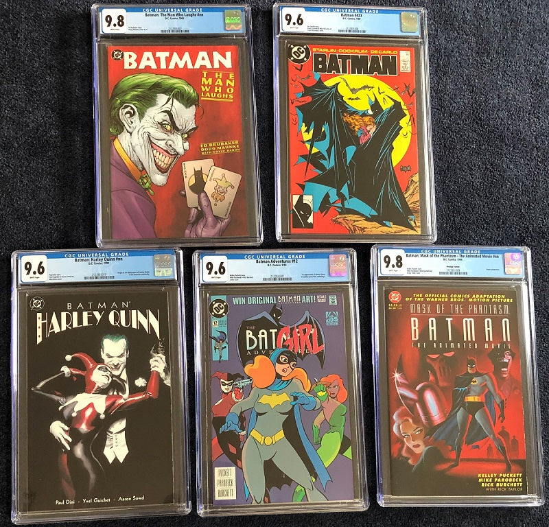 HOT NEW BATMAN CGC Comics coming in !!