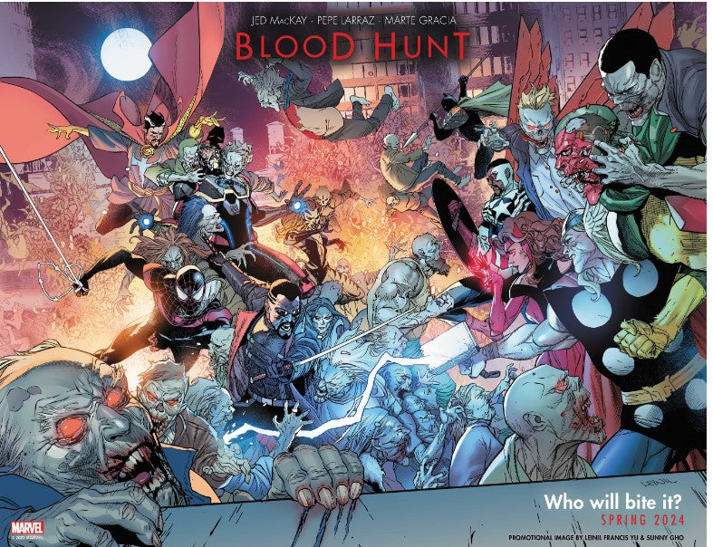 NYCC 2023: 'Blood Hunt,' Marvel Comics' Next Crossover Event, Revealed