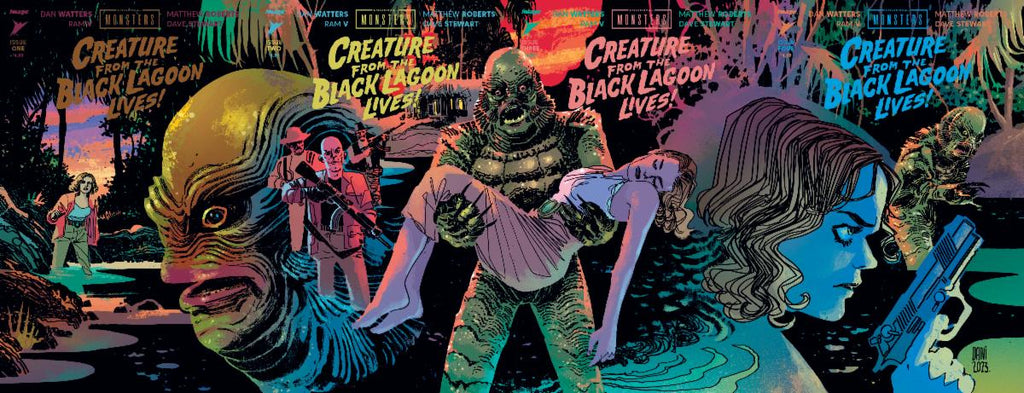 Universal Monsters: Creature from the Black Lagoon Lives! #1  ﻿The All-New Limited Series launches April 2024