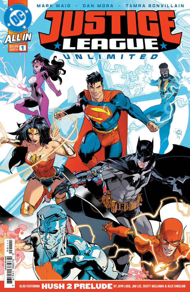 Do not miss the dawn of the new era of justice in JUSTICE LEAGUE UNLIMITED #1. Available November 27 at COMIC FEVER!