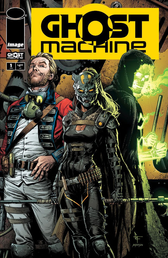 GHOST MACHINE #1 AVAILABLER AT COMIC FEVER THIS WEEK