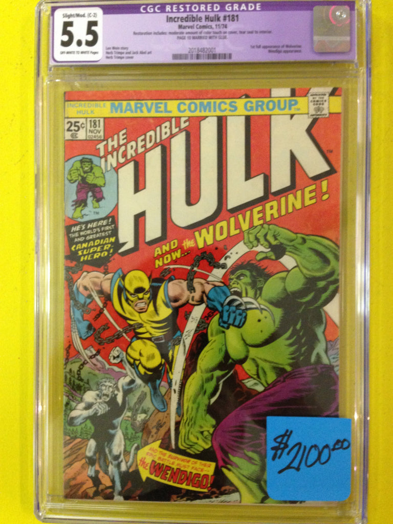 Cool New CGC Arrivals