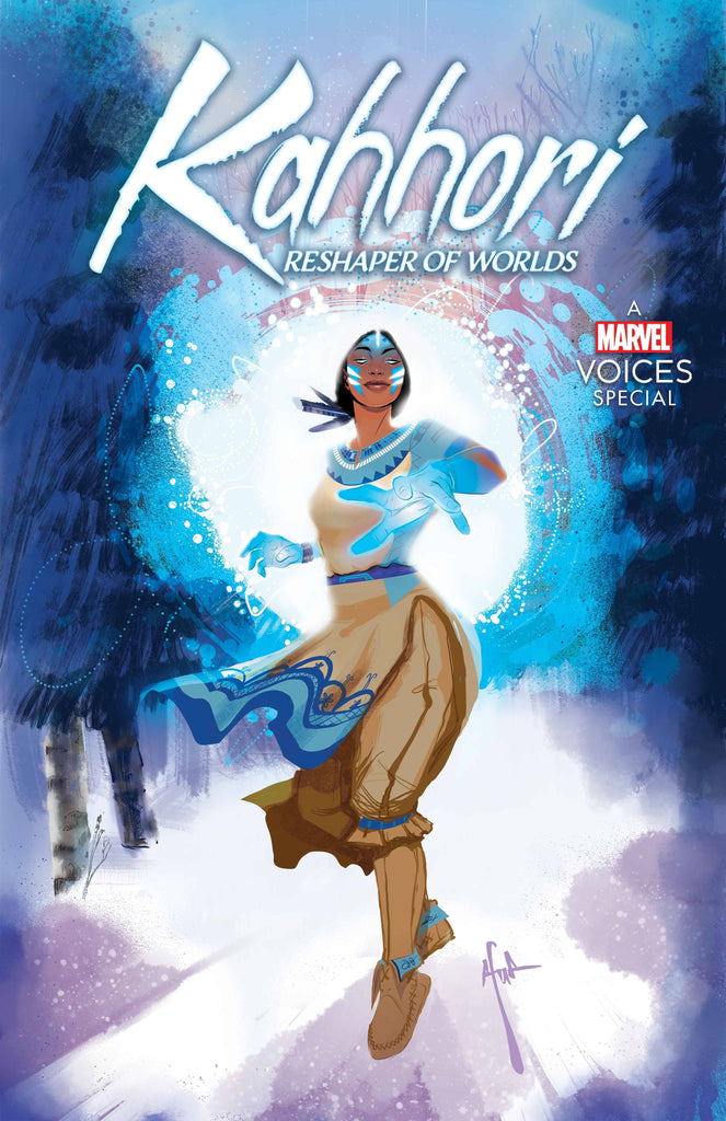 THE BREAKOUT CHARACTER FROM THE DISNEY+ WHAT IF...? SHOW MAKES HER COMICS DEBUT in KAHHORI RESHAPER OF WORLDS #1. Available November 6 at COMIC FEVER!