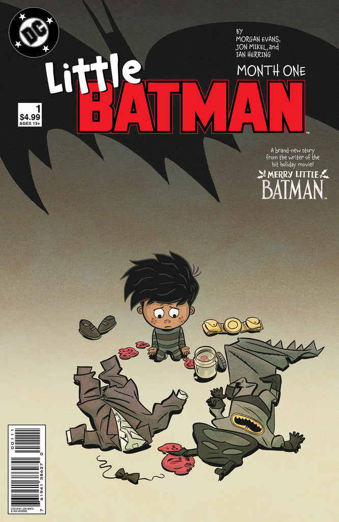 See Little Batman in a new adventure from the film's screenwriter, Morgan Evans in LITTLE BATMAN MONTH ONE #1! Available November 6 at COMIC FEVER!