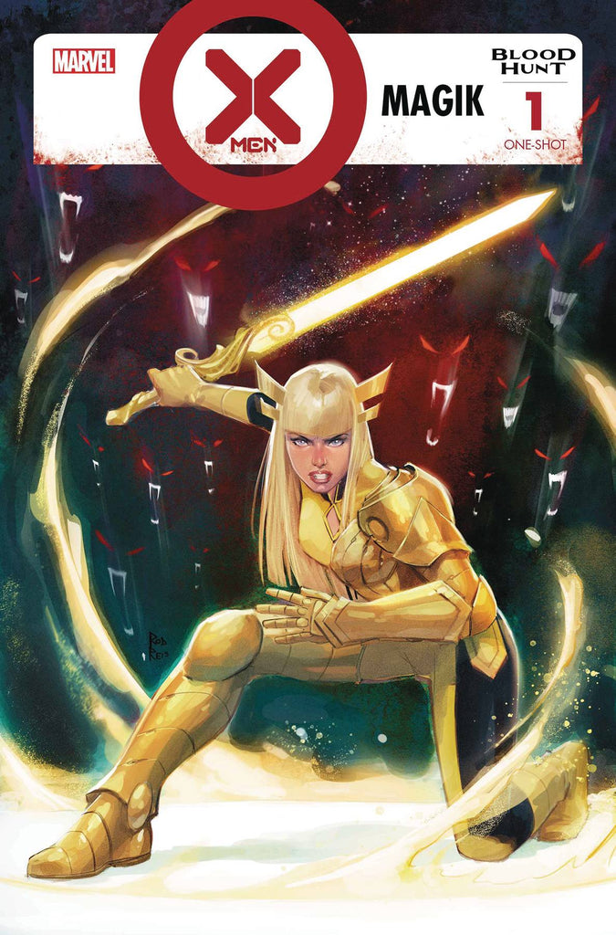 After the Fall of the House of X, Illyana has gone to search for her soul in X-MEN BLOOD HUNT MAGIK #1