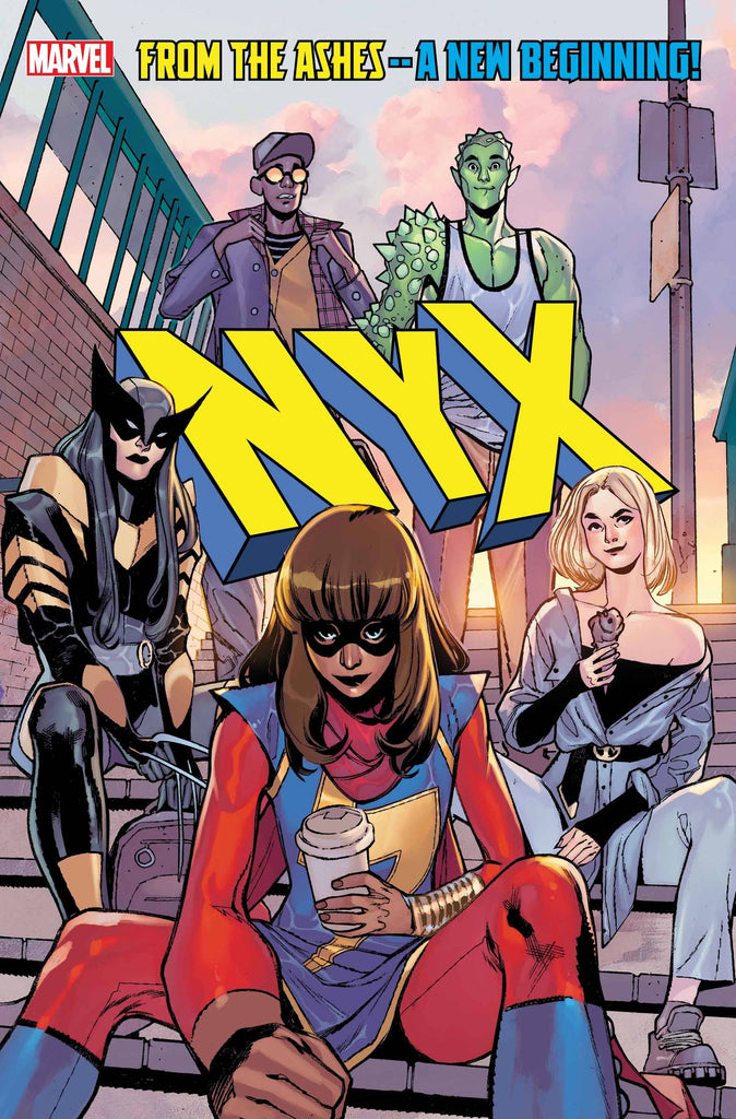 This isnt the book that you'd expect... get ready for the new revolution in MARVEL storytelling... This is NYX #1.  July 24 at COMIC FEVER