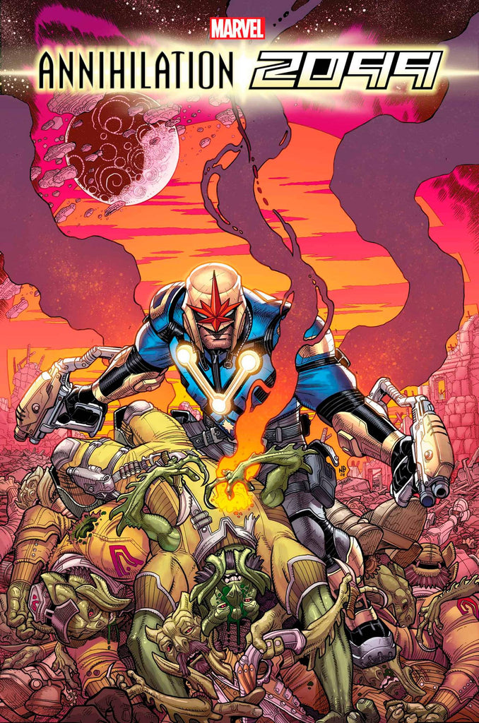 Who is the Last Nova, and what great tragedy does he carry? Find out in ANNIHILATION 2099 #1