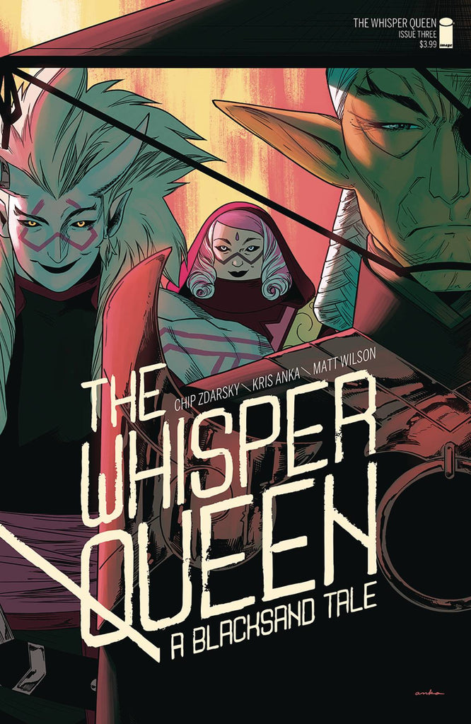 Get the mini series finale of WHISPER QUEEN #3 (OF 3)  July 10 at COMIC FEVER!