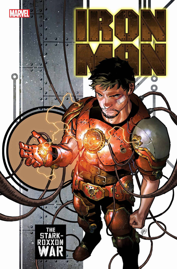 Iron Man is going to war! New armor, old enemies, and unbelievable twists in IRON MAN #1! Available October 23 at COMIC FEVER!