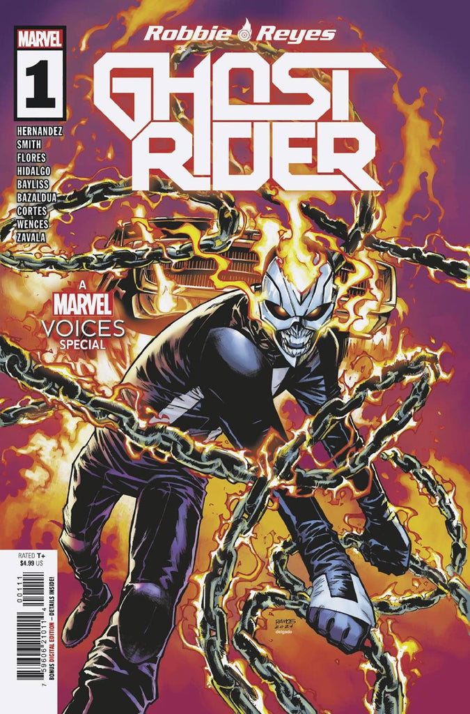 Experience three brand-new tales in GHOST RIDER ROBBIE REYES SPECIAL #1. Available October 2 at COMIC FEVER!