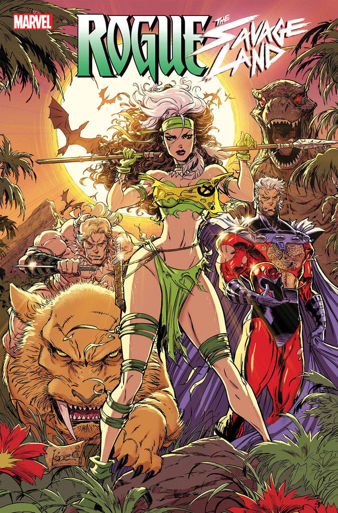 JOURNEY INTO THE LOST WORLD WITH ROGUE THE SAVAGE LAND #1! Available January 15 at COMIC FEVER!